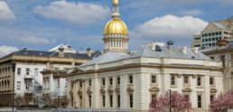 Exterior view of New Jersey State House